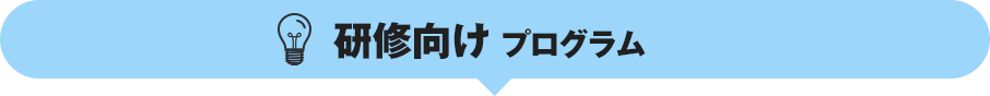 研修向けプログラム
